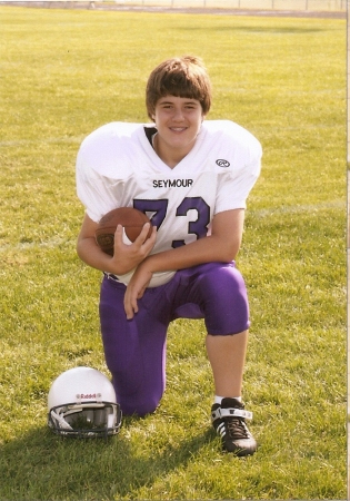 Tommy's 7th Grade Football Pic