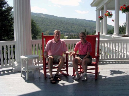 Ken and Nancy at Mt. Washington Hotel