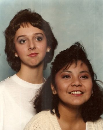 Nelissa Aseret and Renee Talley 1986ish