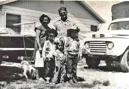 The Henzi family 1954