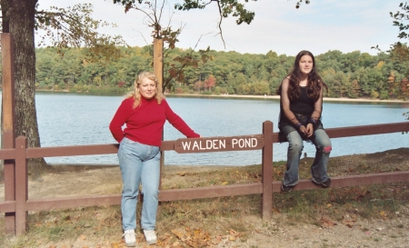 Walden Pond in Massachusetts