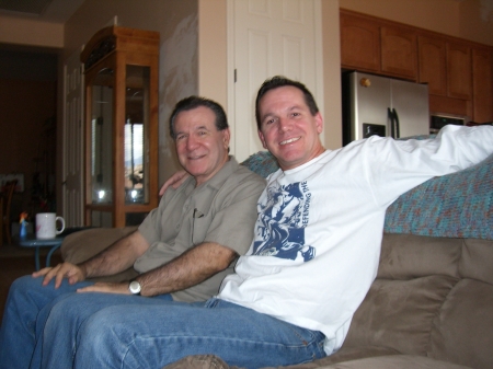 With Dad-Tucson 2007