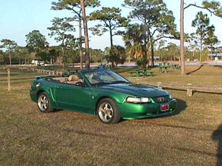 Green Machine 2001 Mustang
