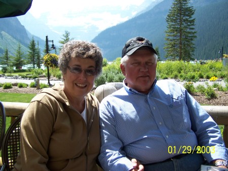 Anne and Al at Bamff Park Canada