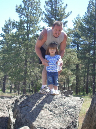 Me and my Grand-Baby on a Hike