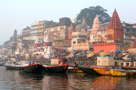 Ganges River at Varanasi, India
