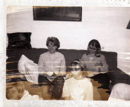 Sleep-over at Linda Peterson's - 1964