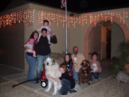 My family Christmas 2008