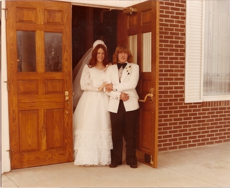 January 24th 1976 Our wedding day