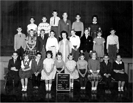 Mrs. Lee's 4th Grade class 1963-1964