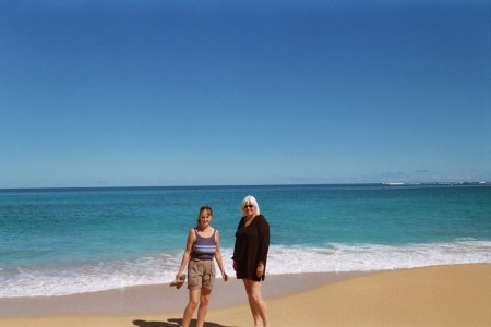 Linda & Me at Kaua'i 2008