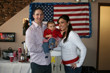 Mark  Stepanie and baby Melina Esposito