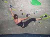 Bouldering Problem at Q on the D 2010