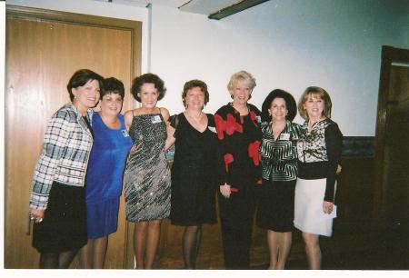 the girls at the 40th reunion