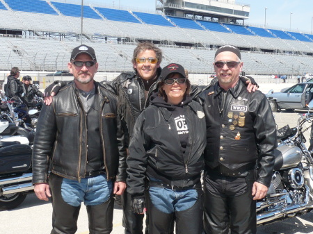 Dave, Stan, Sue & me at Milwaukee M