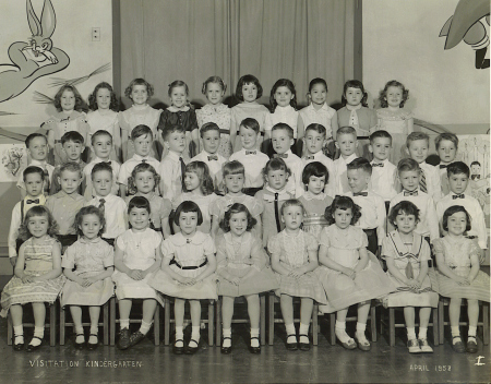 Class Pictures from Visitation School