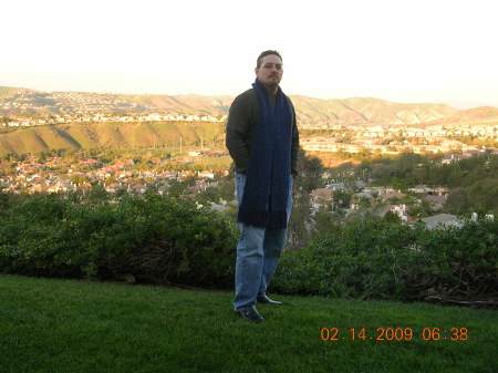 Me at my pops house in Anaheim Hills