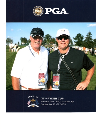 Al B. and Steve at Ryder Cup Vallhalla