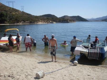 Our beach at the lake