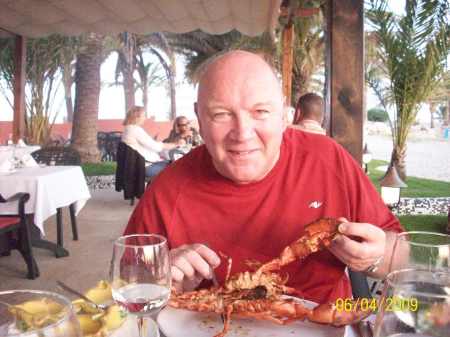 Lobster at La Manga...on the Mediterranean