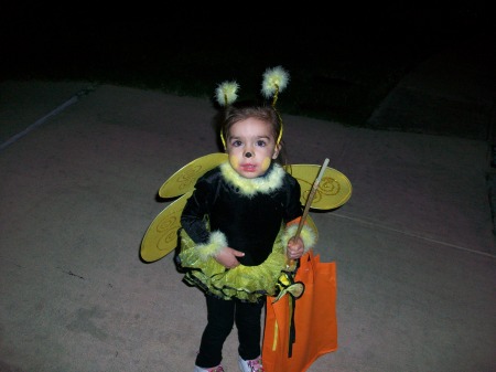 Bella the Bee - Halloween 2009