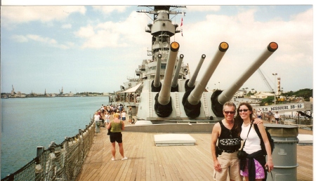 On the USS Missouri