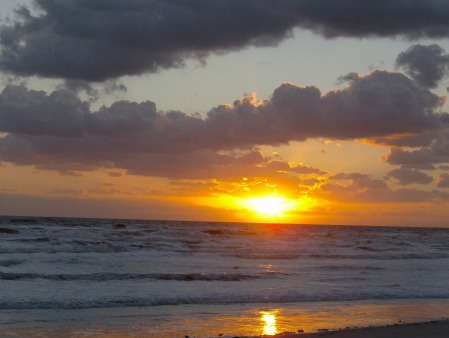 Sunrise at New Smyrna Beach FL