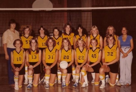 9th Grade Girls Volleyball Team 1979