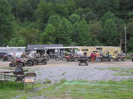 Pinnacle creek ATV campground, wva