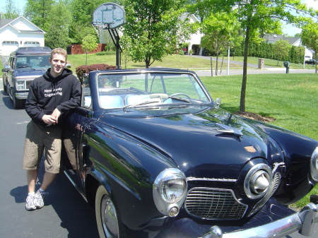 Tom and the 51 Studebaker Conv