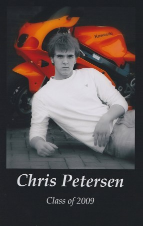 Chris Senior pic 19yrs old 2009