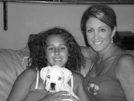 Me, my daughter and Petey!