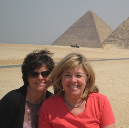 Me and Gail in Egypt