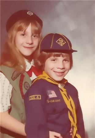 My Sister & I in Uniform...