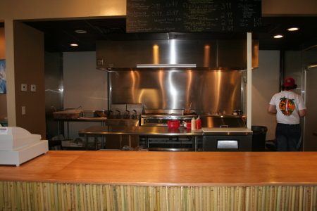 ORDER COUNTER & GRILL AREA