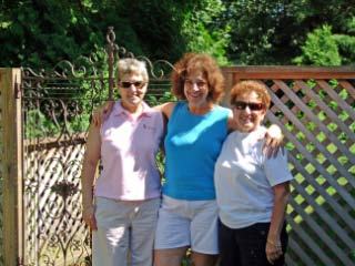 Best of friends: Donna (BHS 73), me and marie