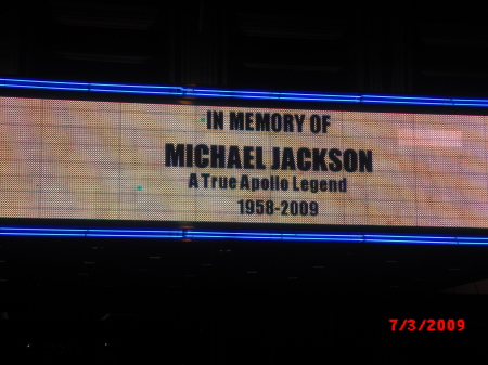 The Apollo Pays Tribute to Michael Jackson