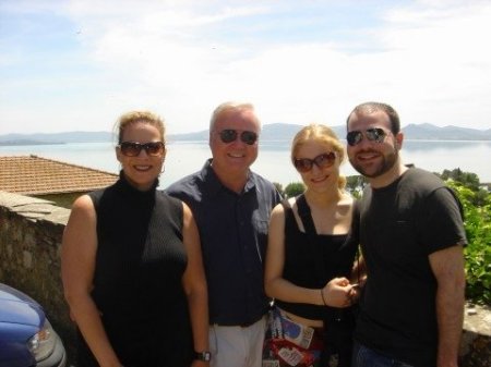 amy, tom, casey, kerry in italy