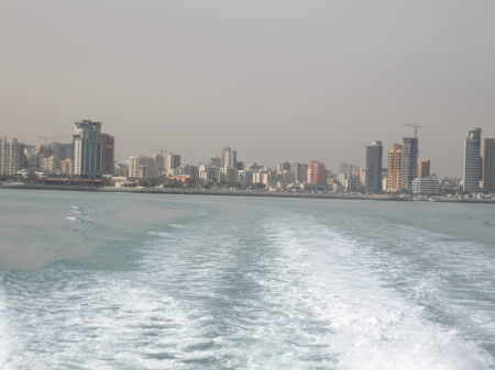 Kuwait City from the sea