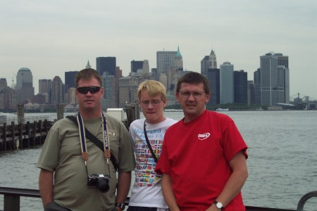 Rick, Russ,  and Jan in NYC 2003