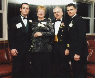 Mike, Mary, Tom and Dan at Virginia Tech 1998