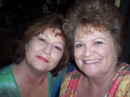 Me and friend, Debbie.