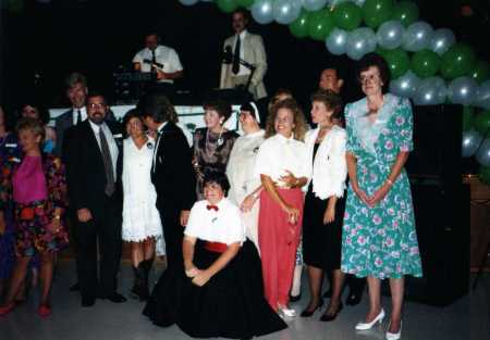 Suzanne MacDougald's album, Class of 1977 at the last reunion in 1993