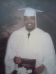 My oldest son Abram cap and gown picture