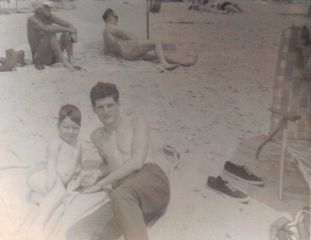 Doug and Gene - Rockaway Beach - Summer - 1966