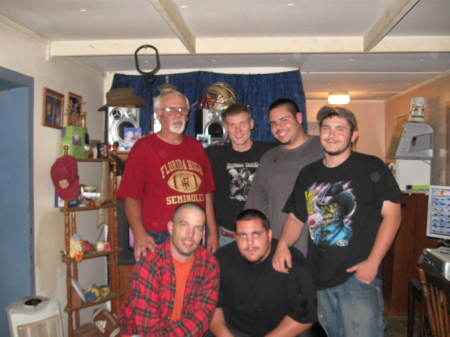 ME AND 5 OF MY 6 SONS