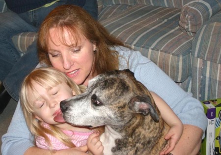 Alora, Me and my Granddog Marley