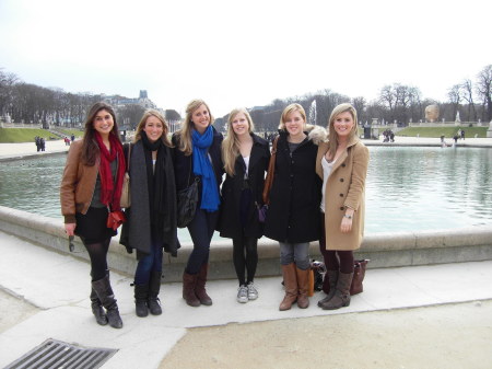 Cousin Ann and friends in Paris
