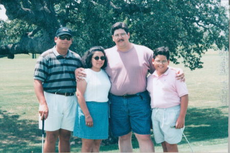 A day at the golf course with my Bride and nep