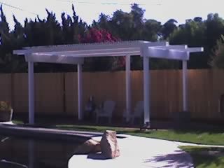 Pergola's almost done